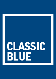 Fashion color "CLASSIC BLUE"