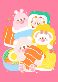 Bear love salmonnnn