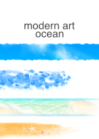 modern art  ocean