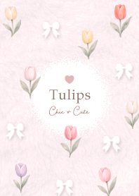 Stylish Tulips (Pink)