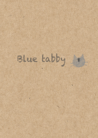 SIMPLE BLUE TABBY .