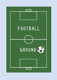 FOOTBALL GROUND/BLUE GRAY