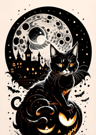 halloween cat f6eD67