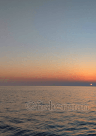 The sun rises today