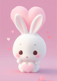 The younger rabbit and his heart