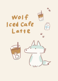 Simple Wolf 冰咖啡拿鐵米色