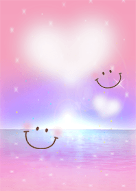 Smile!!23+Heart-shaped cloud