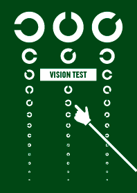 VISION TEST / deep green