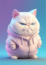 แมวน้อยกำลังเครียด