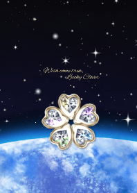 全運気アップ♡幸運5つ葉のクローバーVer.8