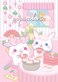 うさぎのぽぽころりん（お正月）