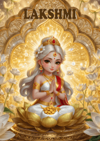 พระแม่ลักษมี=ร่ำรวยล้นฟ้า,สมหวังมั่งมี