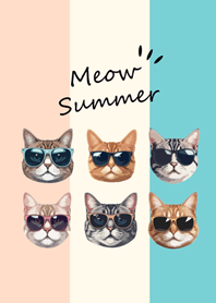 แว่นกันแดดเหมียวๆ(ซอฟท์สามสี)