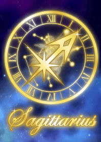 -Sagittarius gold time world-