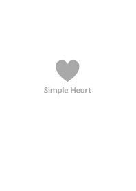 The Simple Heart White No.1-15