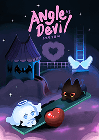 angel vs devil seesaw