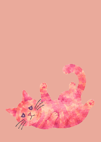 A depressed cat02 pink & blue
