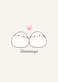 Shimaenaga couple* -beige-