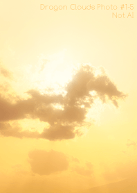 Dragon Clouds Photo #1-5Not AI