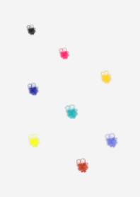 間違い直しの落書き みのむし