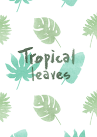 Tropical leaves