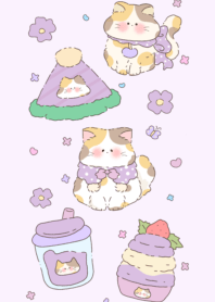 Cat with Christmas hat1