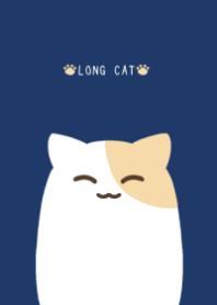 LONG CAT Theme/Navy blue