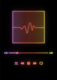 MUSIC PLAYER  - GLOW - Black 20