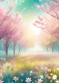 Beautiful real scenery(Spring-652)