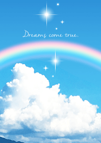 さりげなく運気UP♥️夏空と虹