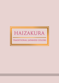 Haizakura -Traditional Japanese colors-