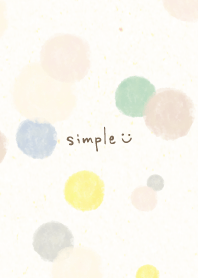 Watercolor A circle Chic5 from Japan