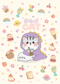 cat and seal : minimal :D