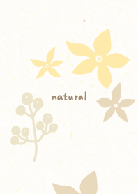 Simple flower 2 colors18 from Japan