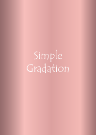 Simple Gradation -GlossyPink 24-