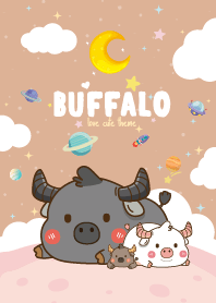 Buffalo Fat Kawaii Light Brown