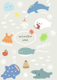 green Early winter gentle sea 07_2