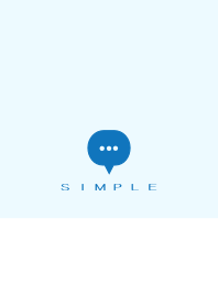 SIMPLE(white blue)V.1503b