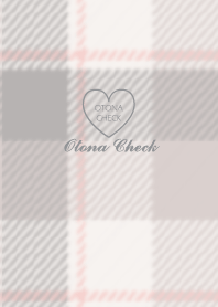 Otona Check Gray beige world