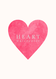 HEART 5 -watercolor- #水彩タッチ