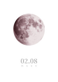 Moon - February 8th - White