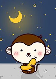 ลิงน้อยใต้แสงจันทร์