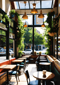 Cozy Coffee shop A08921