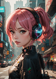 สาวไซเบอร์พังค์ 6-1