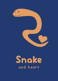 Snake & heart koniro
