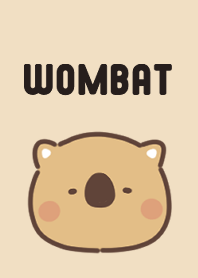 Cute wombat theme 3