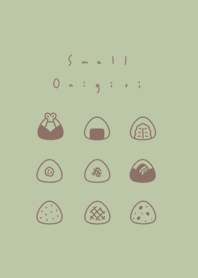 9 onigiri (line)/pistachio BR.