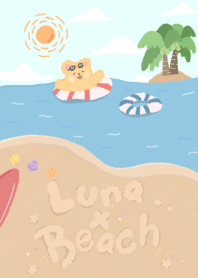 Luna x beach