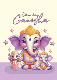Ganesha & Lakshmi Cute (Saturday)