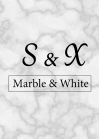 S&X-Marble&White-Initial